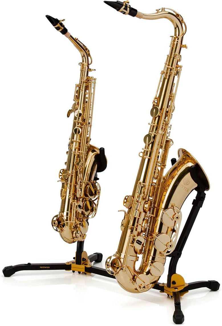 Hercules DS537B Double Alto/Tenor Sax Stand Saxophon, Alt/Tenor, Saxophon, Alt/Tenor