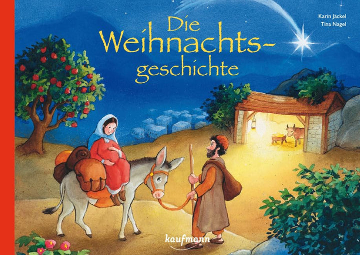 Die Weihnachtsgeschichte. Ein Adventskalender mit einem grossen Fensterbild (Adventskalender mit Ges