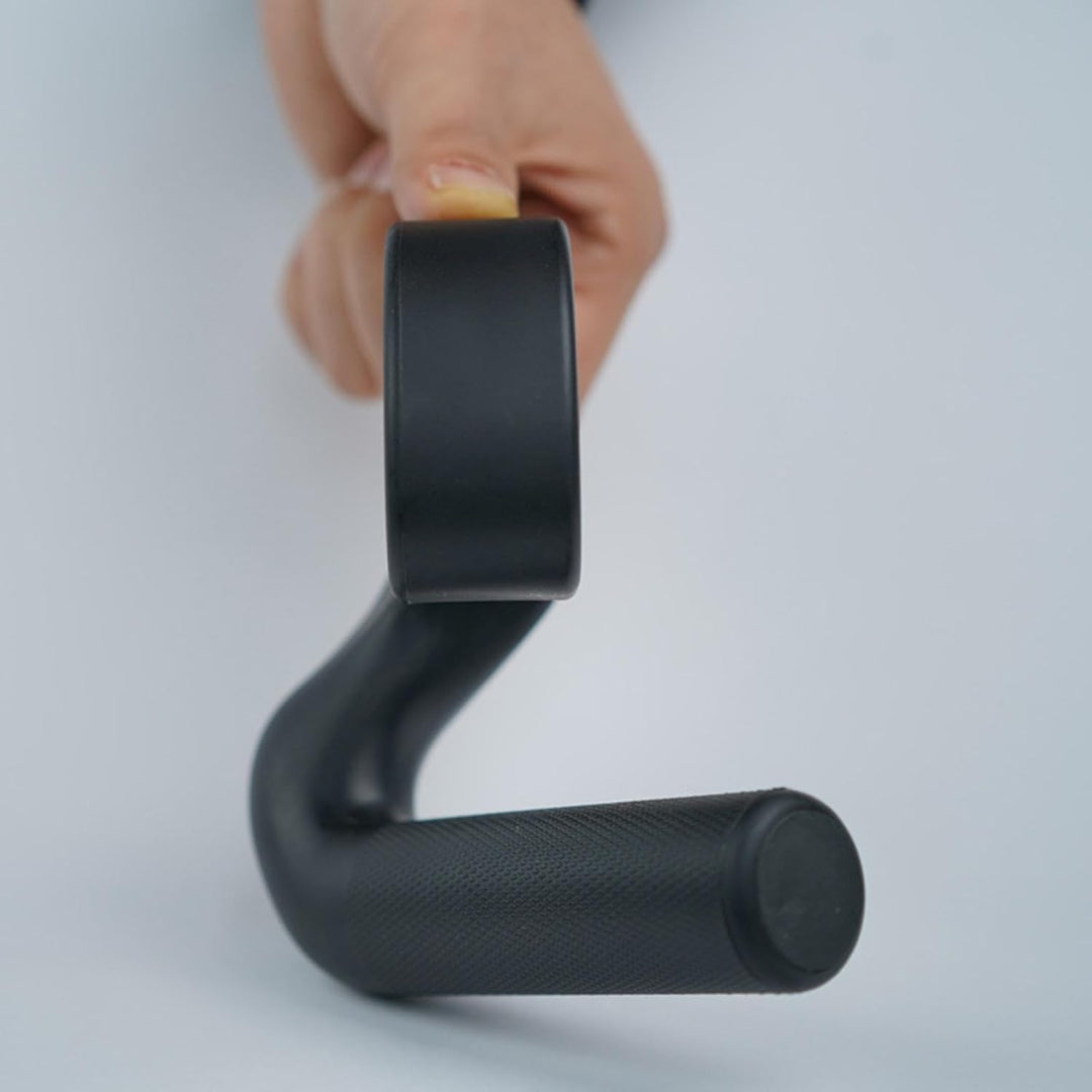 2X Klimmzuggriffe Grip Griff Aufsatz 45 Grad abgewinkelt Kabelmaschine Griffe für Klimmzugstangen Ho