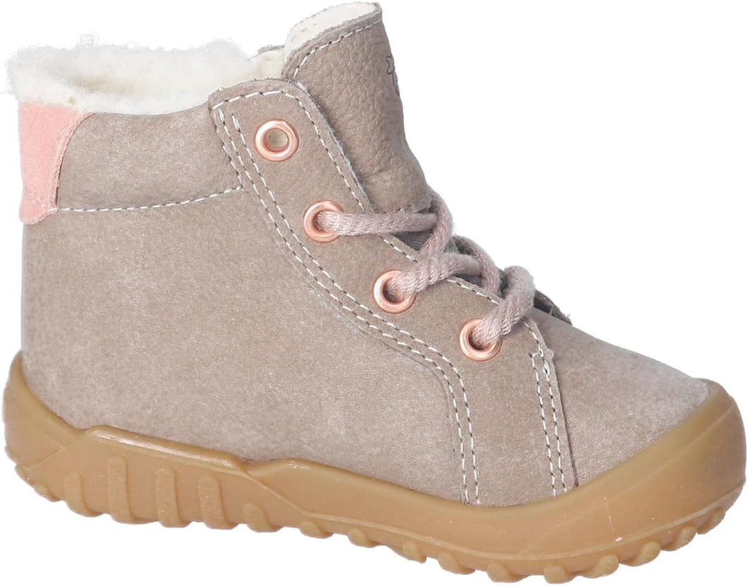 RICOSTA Mädchen und Jungen Winterstiefel Denny, Kinder Lauflernschuhe, Weite: Weit, CareTEX, terraca