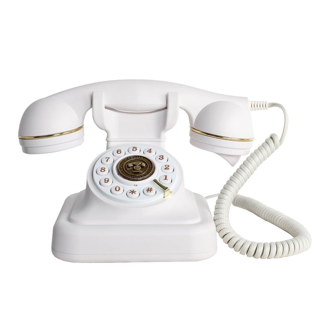 RDYMONKEY Audio-Gästebuch Hochzeit, Retro-Telefon für persönliche Sprachnachrichten, Gästebuch Alter
