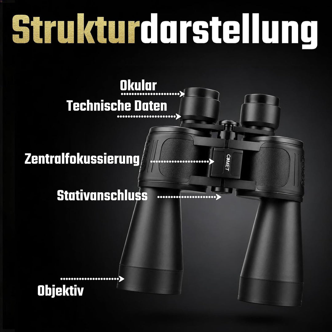 Comet Fernglas 60x90 Binocular Feldstecher