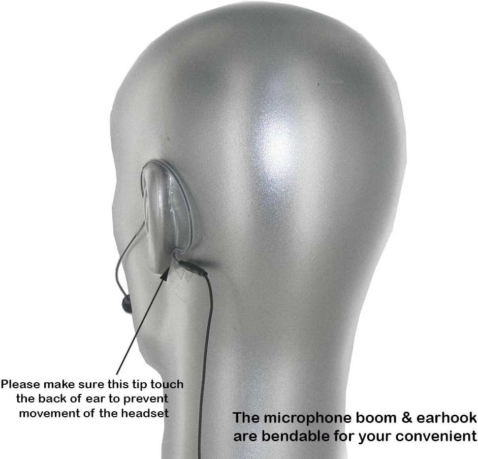 AV-JEFES Avl-630-sh4 Ohrbügel-Headset-Mikrofon für drahtloses Shure-Mikrofonsystem 1 Hellbraun, Beig
