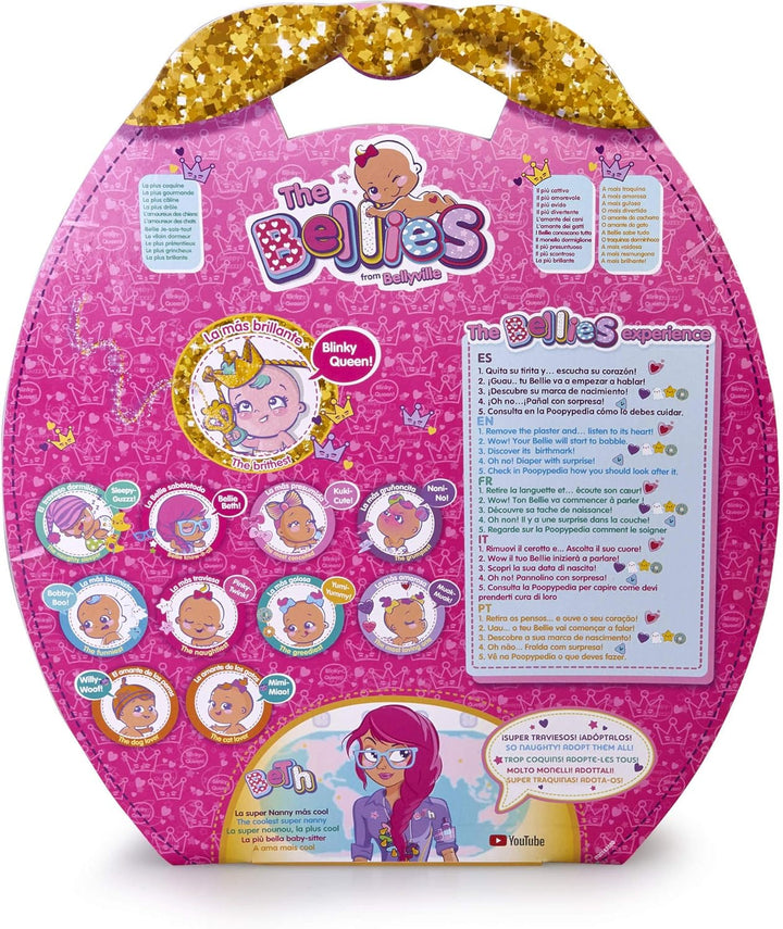 The Bellies – Queen – Puppe für Mädchen ab 3 Jahren (Famosa 700015536)