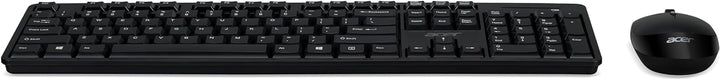 Acer Wireless Tastatur & Maus Kit (Combo 100) (kabellose Tastatur mit Nummernblock + Maus, Schlichte