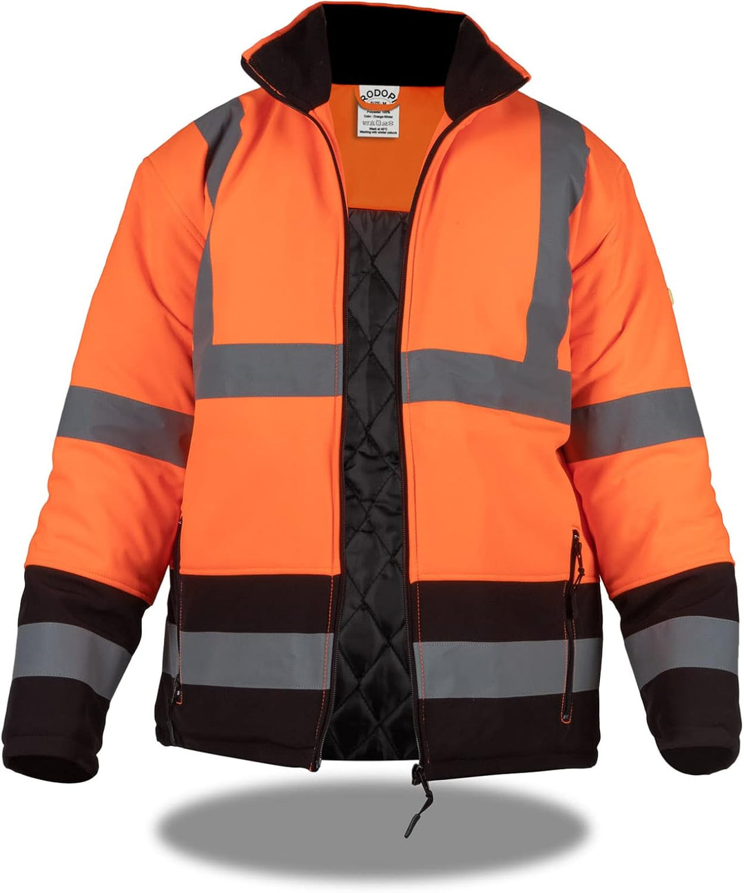 RODOPI FREEZ-Reflex Winter Arbeitsjacke Herren und Damen Gr.S-XXXL Reflektierende Jacke wasserdicht