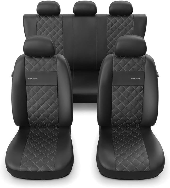 Mossa - Universal Sitzbezüge Auto kompatibel mit VW Volkswagen Tiguan I, II, III (2007- ) - Autositz