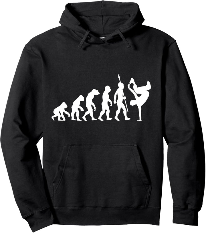 Breakdancing Breakdancer Breakdance B-Boy Evolution Pullover Hoodie