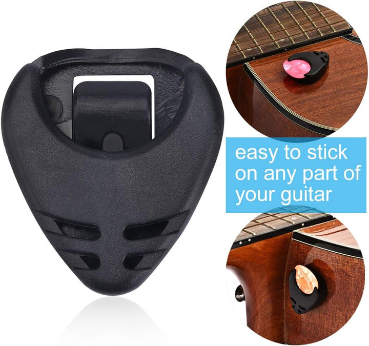 Stimmgerät für Chromatic, Gitarre, Bass, Violine, Ukulele, inklusive Kapodaster und Halterung Capo+T