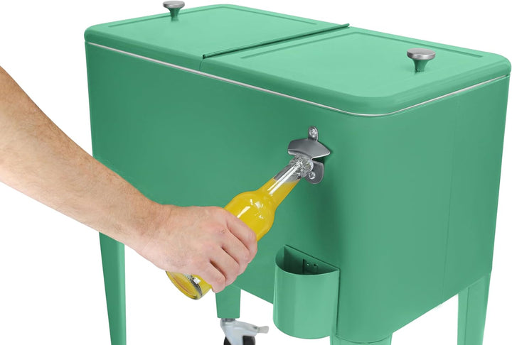 Kailua Cooler - Kühlbox, Kühlwagen, Getränkekühler Mint, Mint
