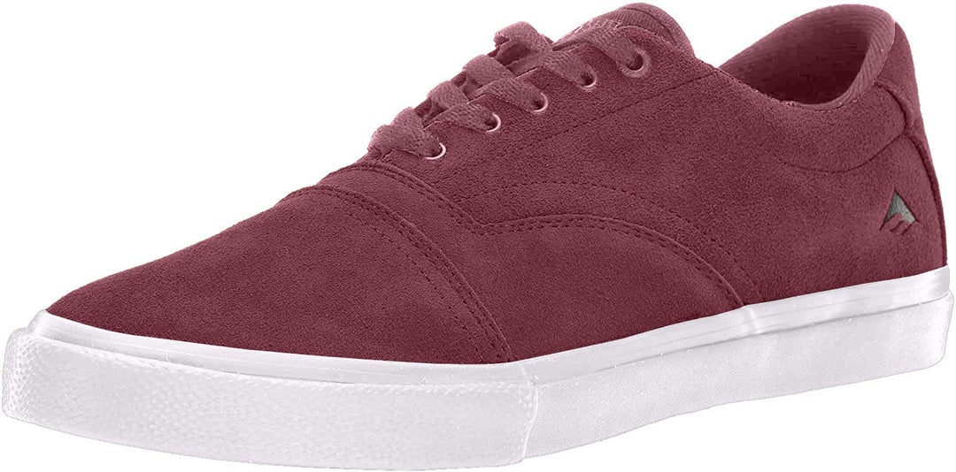 Emerica Herren Anbieter Skate-Schuh 37 EU Burgunderrot Weiss, 37 EU Burgunderrot Weiß
