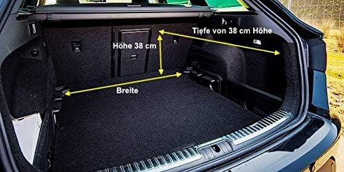 BETTEX comfort & style Autohundebett aus Kunstleder Autoschondecke Kofferraumbox Hundebett Hundebox