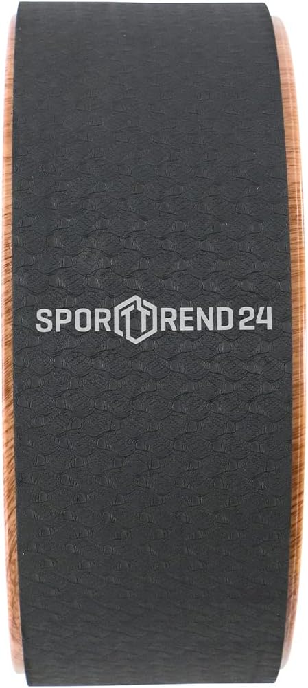 Sporttrend 24® Yoga Wheel aus TPE und Holz