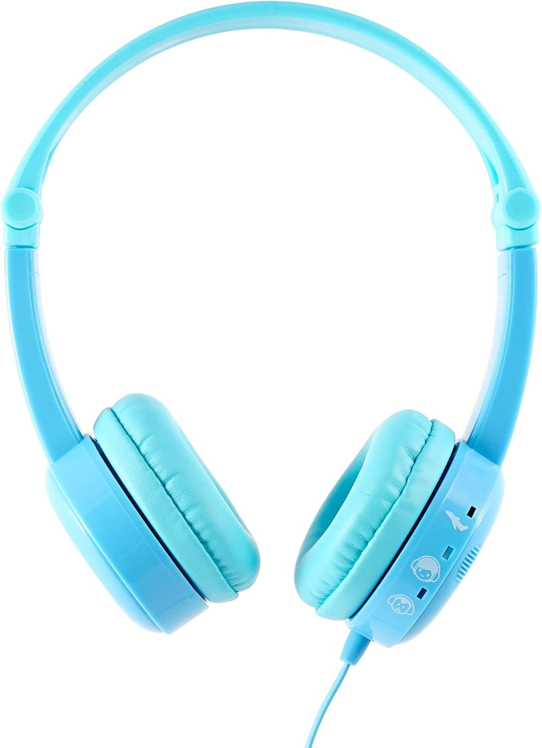 Onanoff Travel Kinder On Ear Stereo-Headset On Ear Faltbar, Headset, Lautstaerkebegrenzung Blau, uni