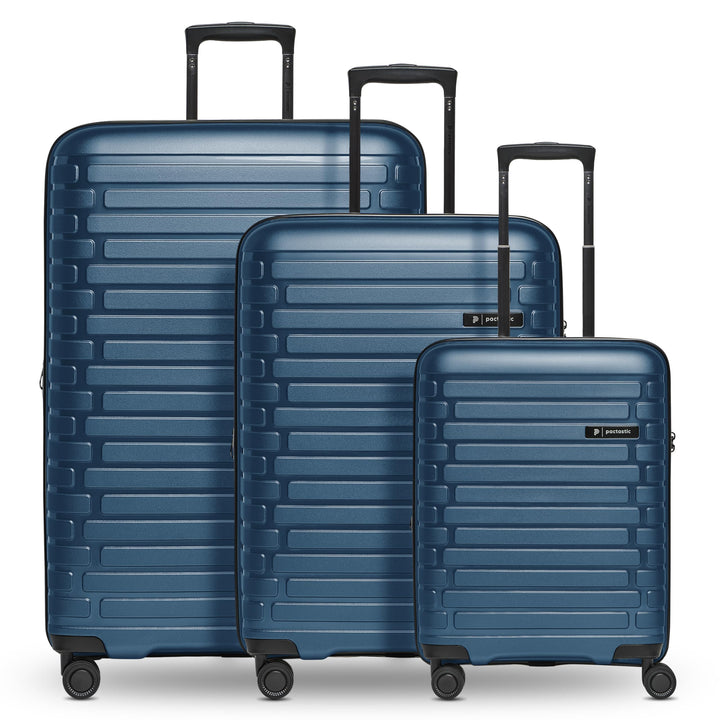 Hartschalen Koffer-Set 3-teilig | hochwertiges Polypropylen Material | mit Dehnfalte erweiterbar um