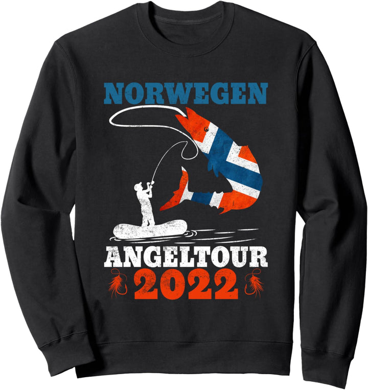 Norwegen Angeltour 2022 Norwegentrip Sweatshirt