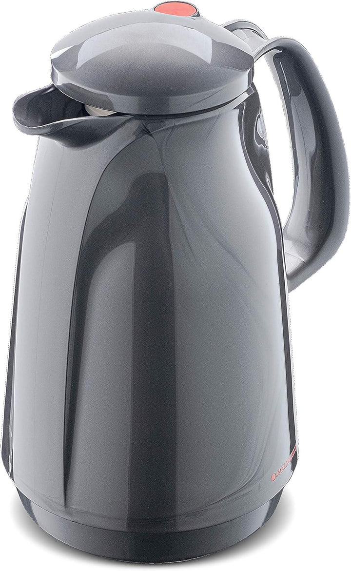 ROTPUNKT Isolierkanne 220 BELLA 1,0 l | Zweifunktions-Drehverschluss | BPA-frei - gesundes trinken |
