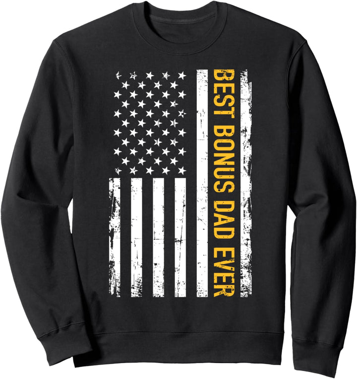 Papa Best Bonus Dad Stiefvater Sweatshirt