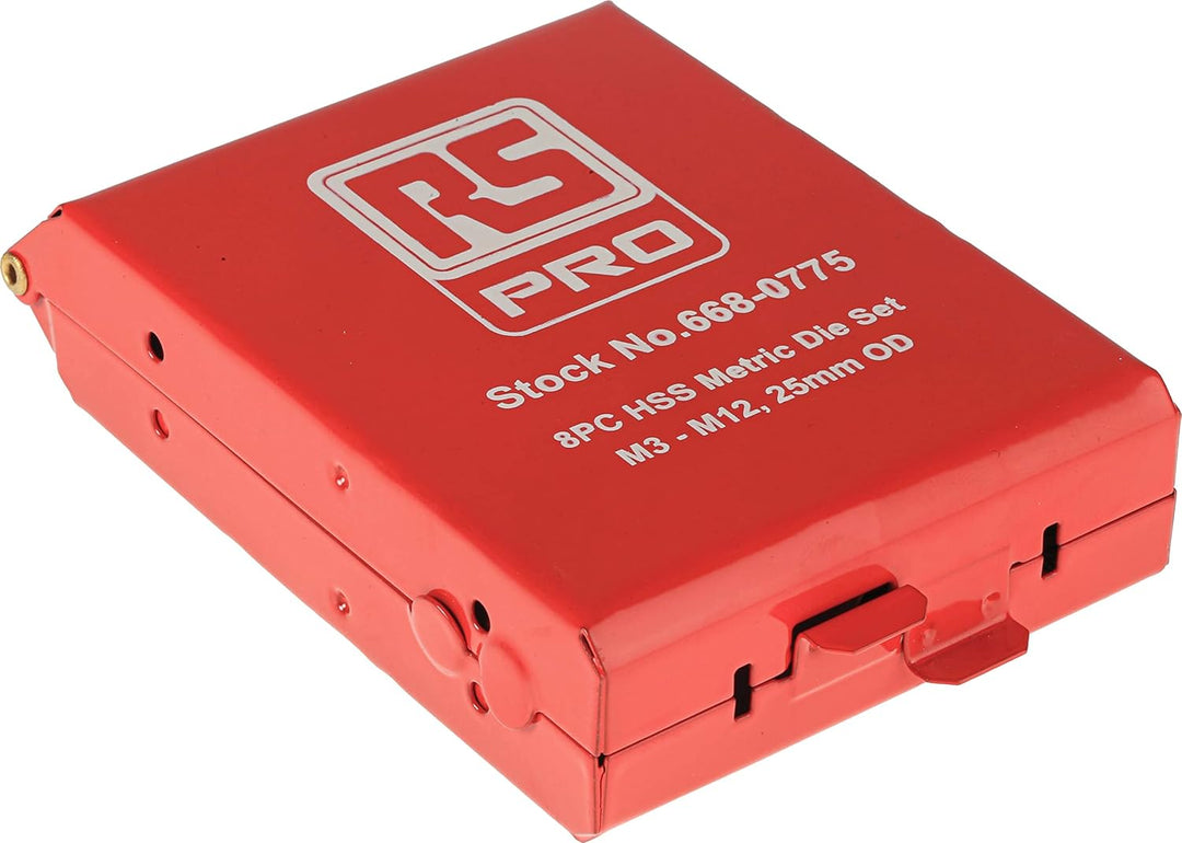 RS PRO Schneideisen-Satz, 8-teilig, Matrizen M3 → M12