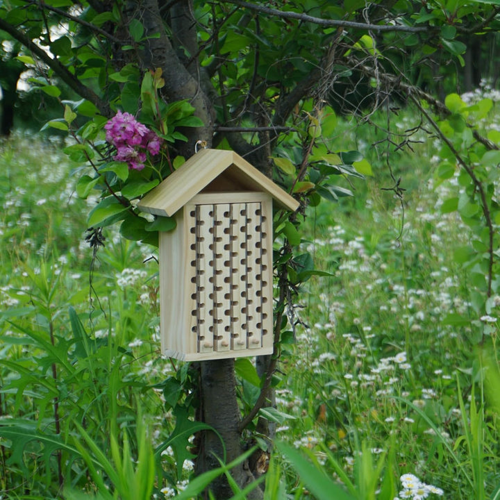 Maurer-Bienenhaus, JZDF Bug Hotel, Käferhotel, Zimmermann-Bienenhaus für den Garten, Blattschneider,