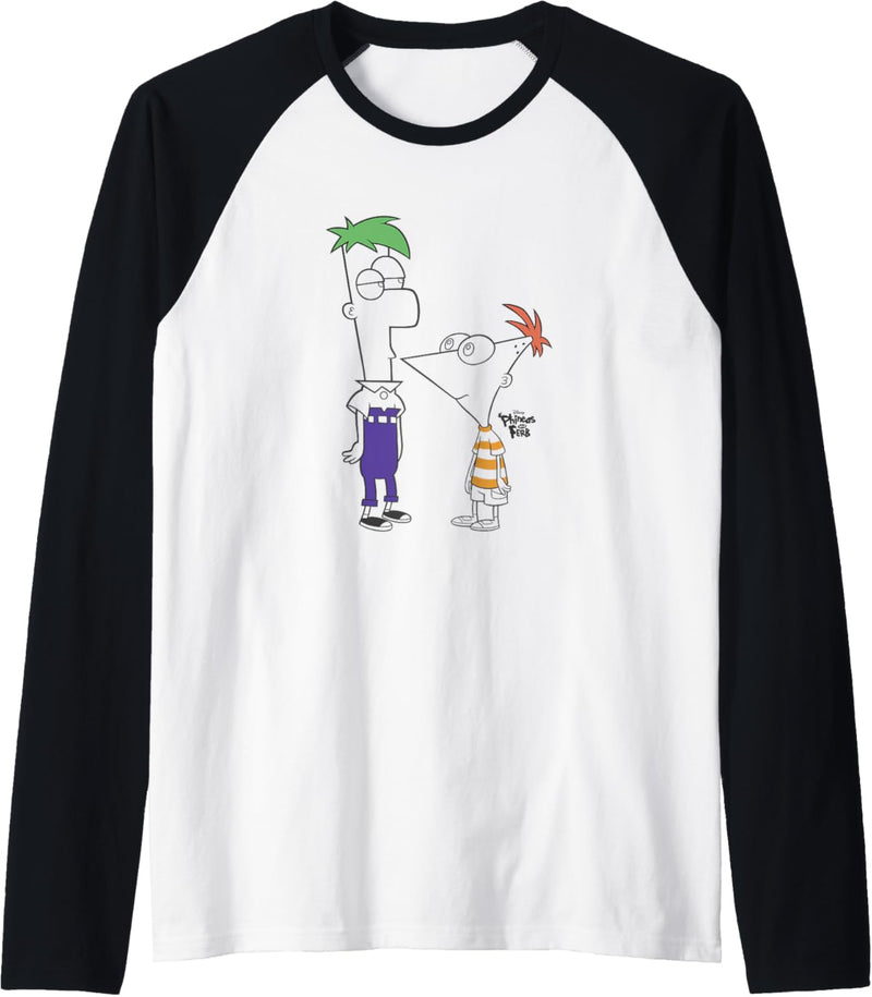 Disney Die Jungen des Sommers von Disney Phineas und Ferb Raglan