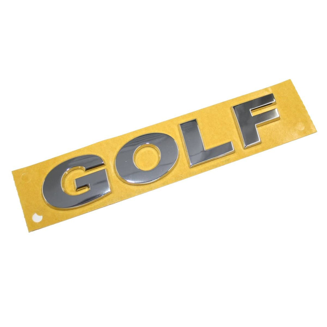 Volkswagen 5G08536872ZZ Emblem Schriftzug Golf Modellbezeichnung Aufkleber chromglanz