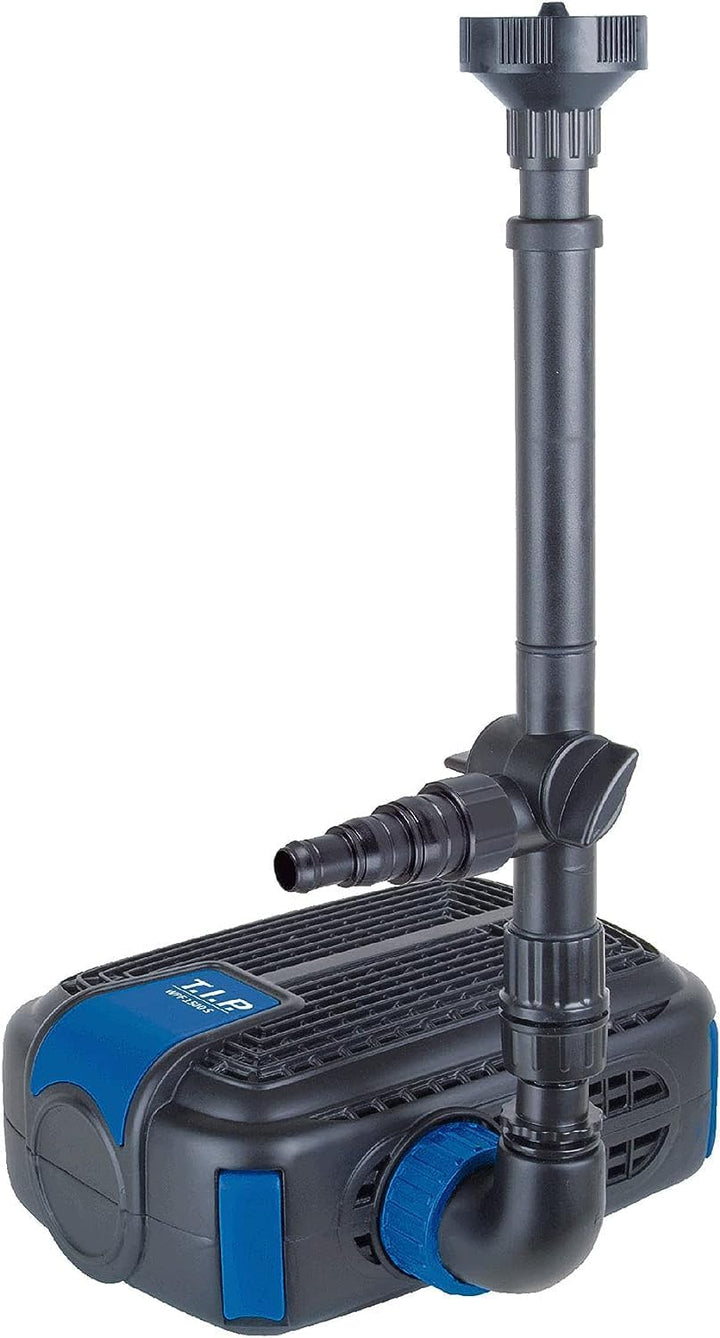 T.I.P. Multifunktions-Teichpumpe Wasserspiel Filter Bachlauf Springbrunnen WPF 1500 S (bis 1.500l/h