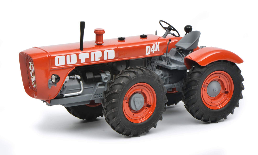 Schuco 450897300 Dutra 450897300-Dutra D4K, Traktor, Modellauto, Resin, 1:32, rot