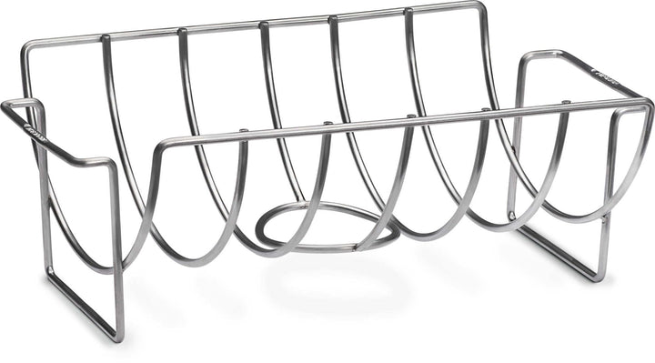 Napoleon Spare Rib Bratenhalter, Edelstahl, Silber, 29 x 29 x 12 cm, 1 ml, 56019