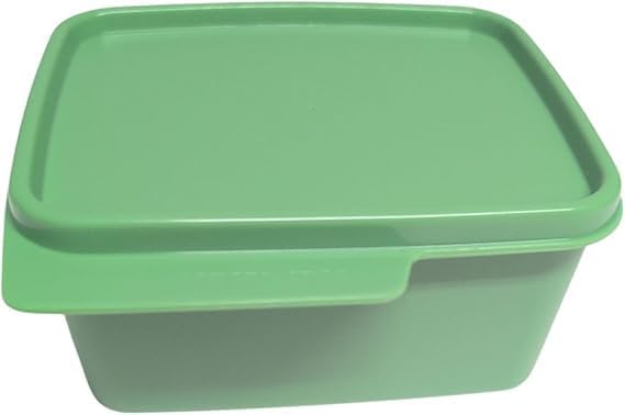 Tupperware Cubix Ecke Drops Dose auslaufsicher Hitparade Frischedrops 500ml Frischhaltedose grün 500
