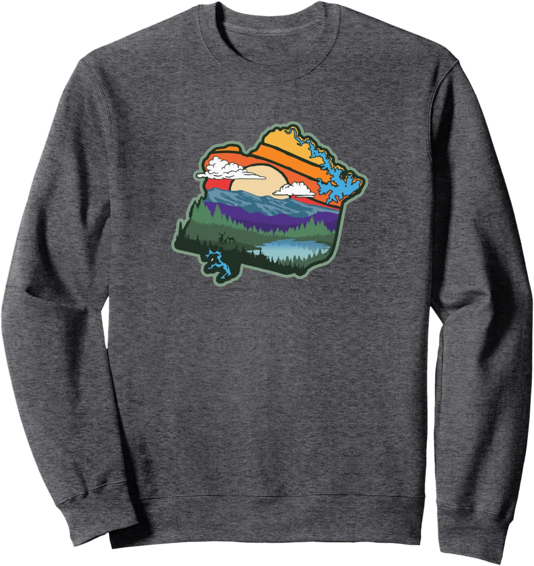 FC Outdoors - Franklin County Virginia Nature Graphic Sweatshirt