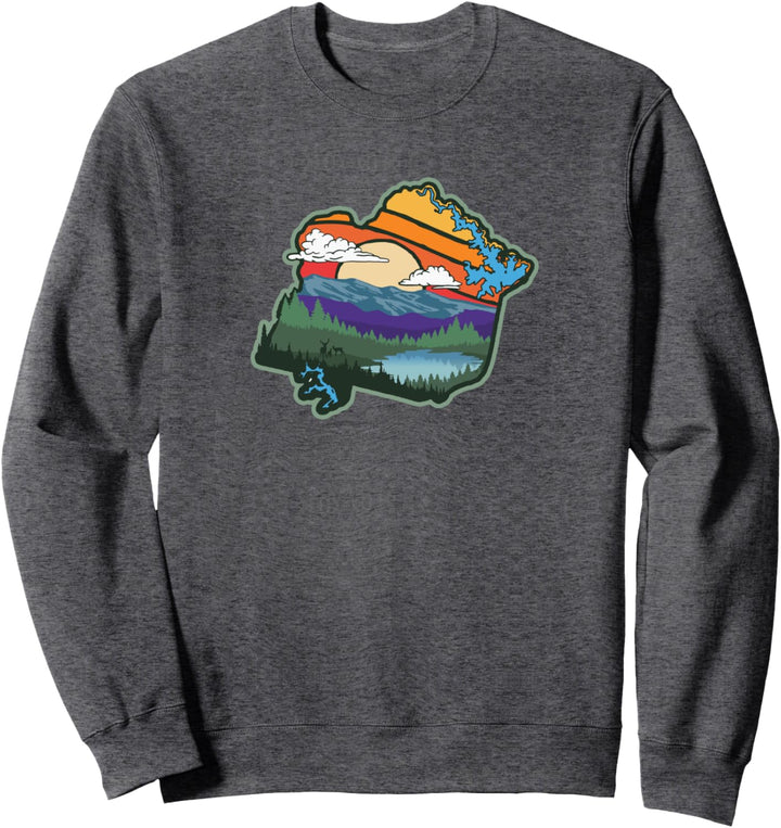FC Outdoors - Franklin County Virginia Nature Graphic Sweatshirt