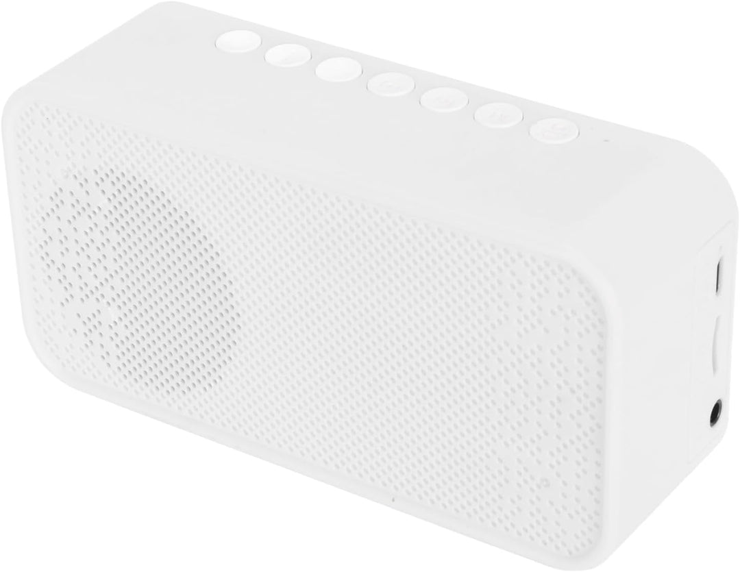 Kabellose Bluetooth-Lautsprecher mit Wecker, Digitaluhr mit Bluetooth-Lautsprecher, Unterstützt FM-R