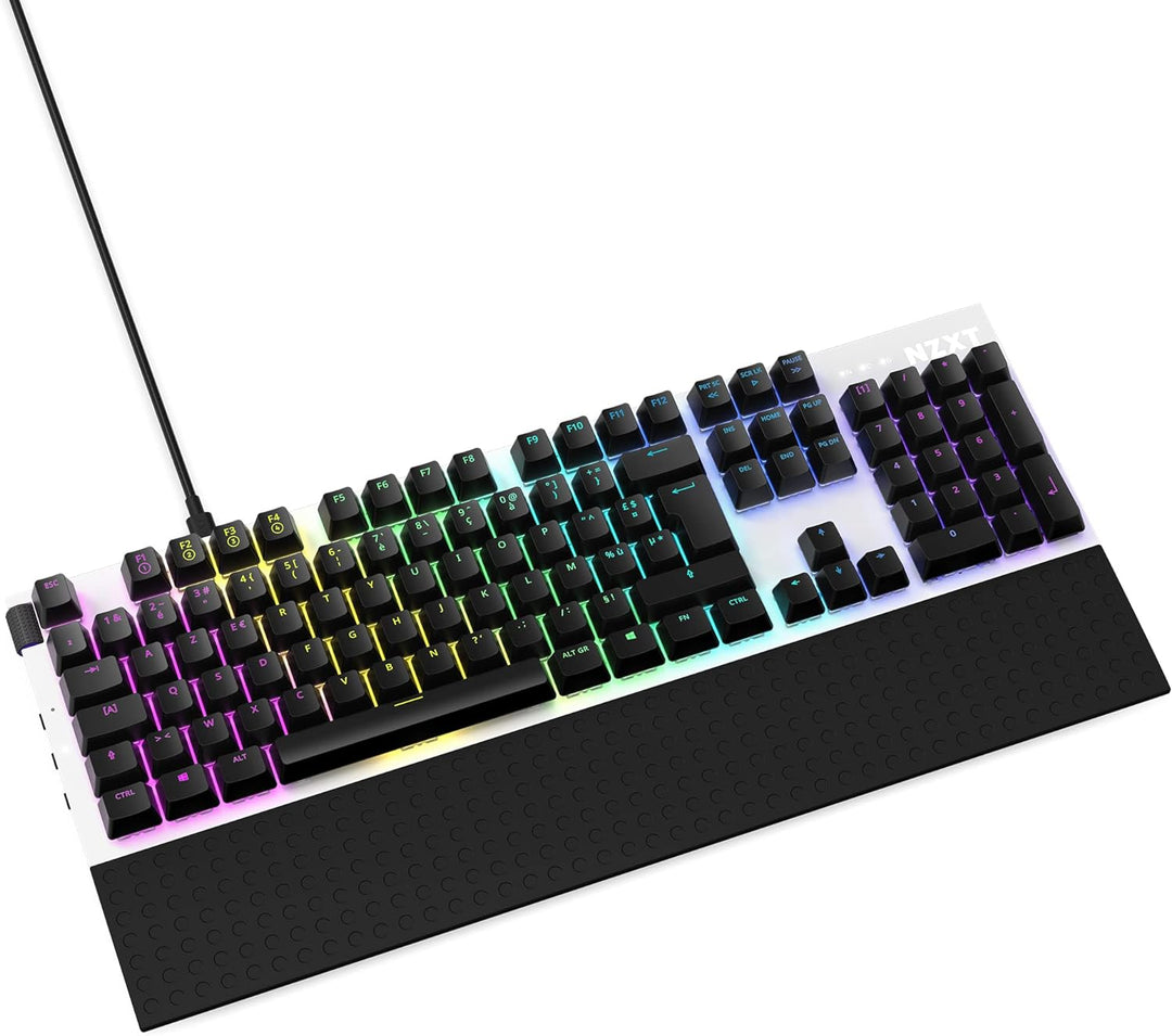 NZXT Function Mechanische PC Gaming Tastatur - beleuchtet - lineare RGB Schalter - MX kompatible Sch
