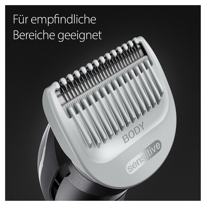 Braun Bodygroomer 3, Körperpflege- und Haarentfernung für Herren, mit SkinShield-Technologie, Sensit