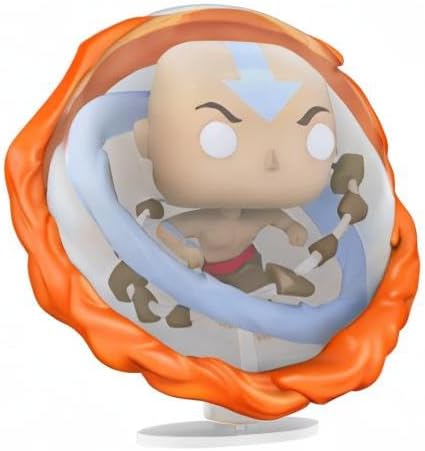 Funko Pop! Super: Avatar - Aang All Elements - Avatar: The Last Airbender - Vinyl-Sammelfigur - Gesc