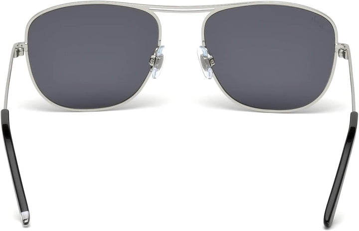 WEB Unisex-Erwachsene WE0199 16E 55 Brillengestelle, Silber (Palladio LucMarrone), 55.0