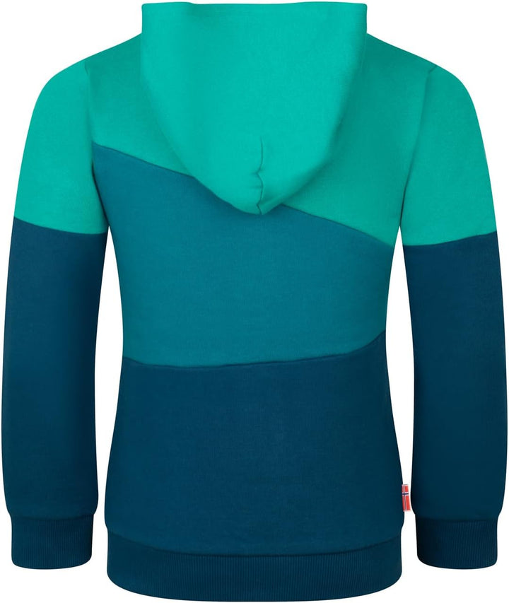 Trollkids Kids Alesund Sweater 134-140 Madeira Blue, 134-140 Madeira Blue