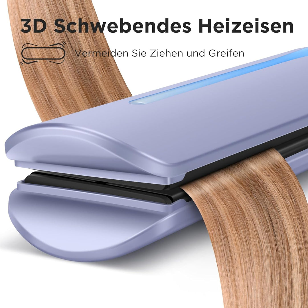 Infrarot-Ionen Haarglätter mit breiten 45mm Stylingplatten, PARWIN PRO BEAUTY Profi Glätteisen für d