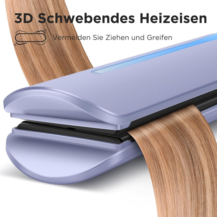 Infrarot-Ionen Haarglätter mit breiten 45mm Stylingplatten, PARWIN PRO BEAUTY Profi Glätteisen für d