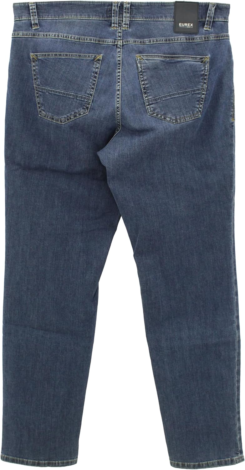 Eurex by Brax Herren Luke Jeans 38W / 32L Blue Stone, 38W / 32L Blue Stone