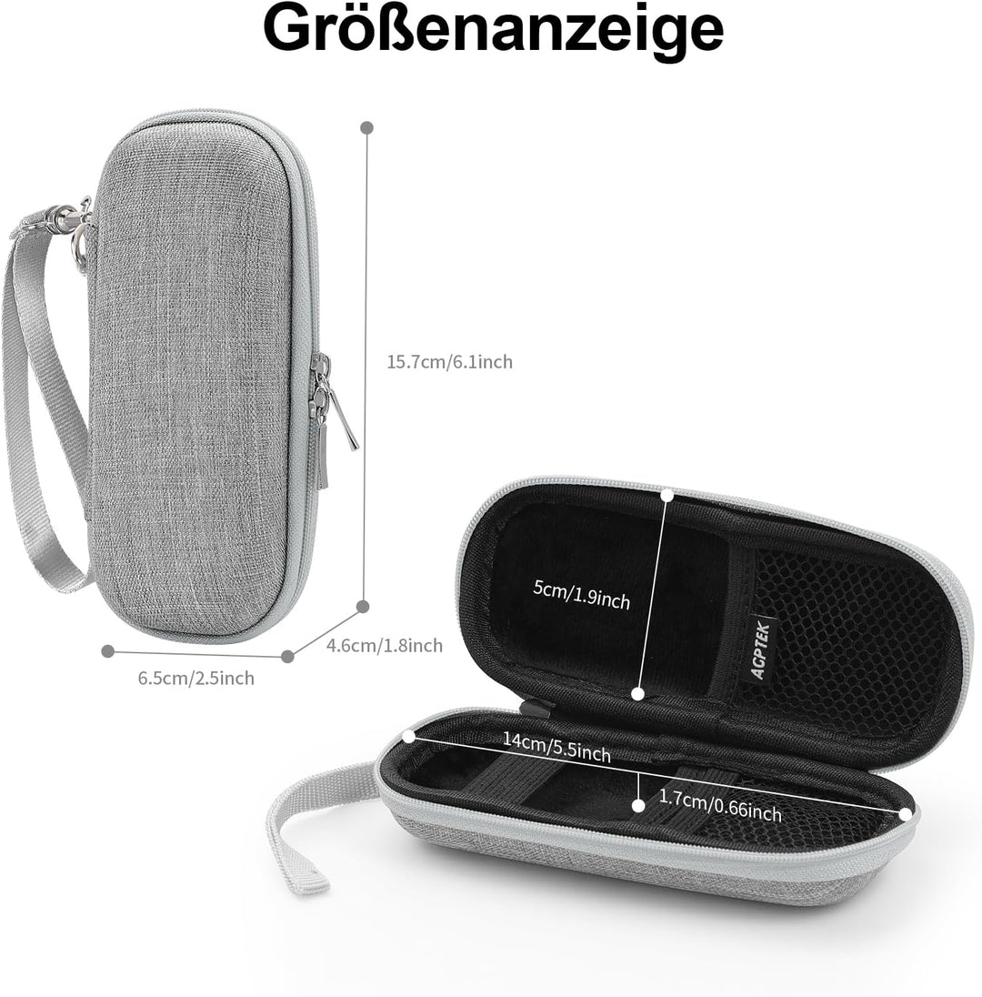 AGPTEK 2,4" MP3 Player &amp; Tasche, 64GB MP3 Player Bluetooth 5.3 HiFi Musik Kinder MP3 Player mit Laut