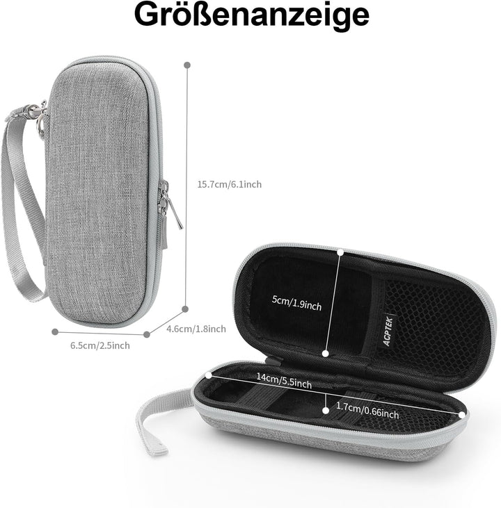 AGPTEK 2,4" MP3 Player &amp; Tasche, 64GB MP3 Player Bluetooth 5.3 HiFi Musik Kinder MP3 Player mit Laut