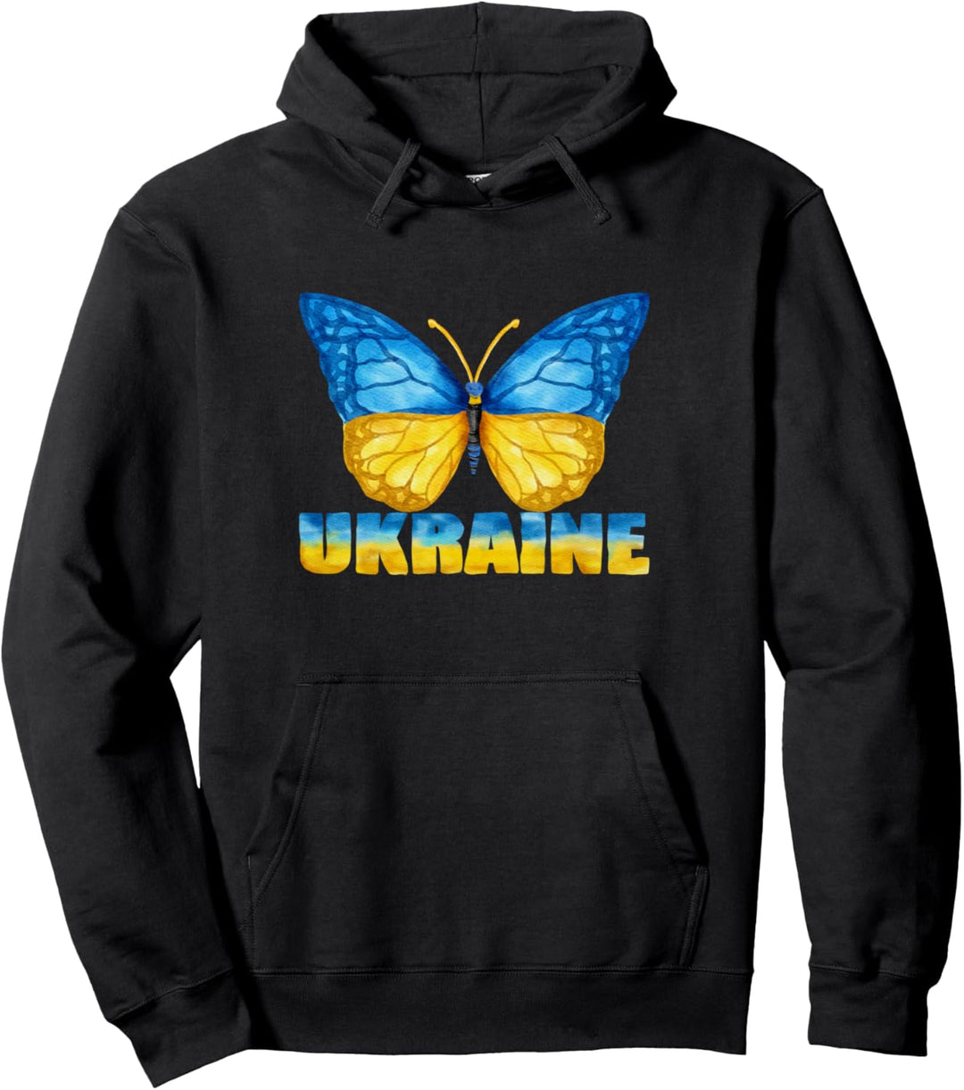 ukraine butterfly Pullover Hoodie