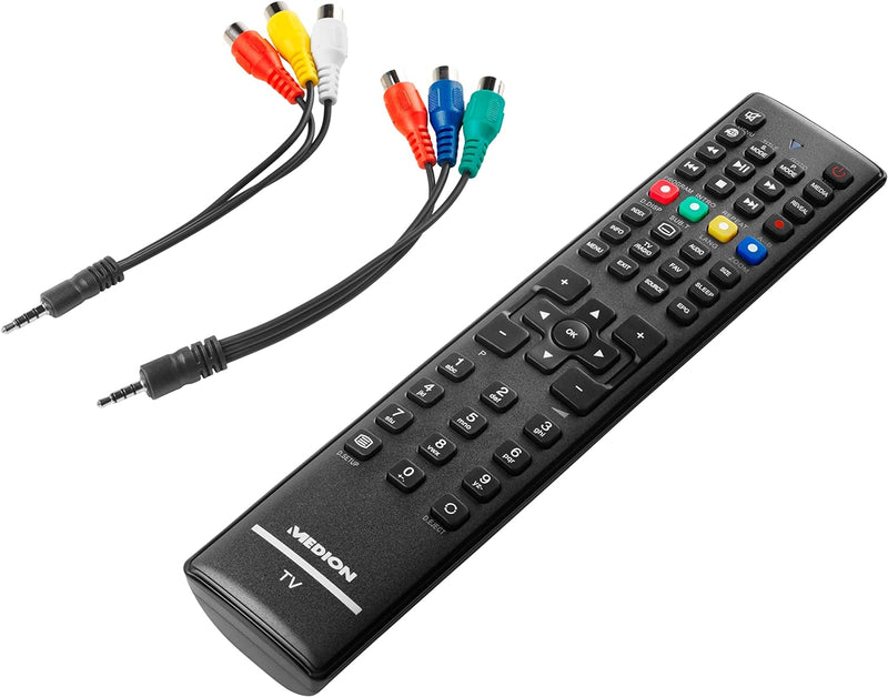 MEDION E11900 (MD 20022) 47 cm (18,5 Zoll) Fernseher (HD Triple Tuner, CI+, 12V KFZ Car-Adapter, Med