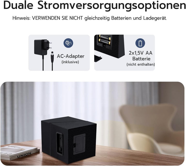 Mcbazel Automatische Uhrenbeweger Box aus PU Leder für Automatikuhren Uhrendreher Automatikuhren 1 u