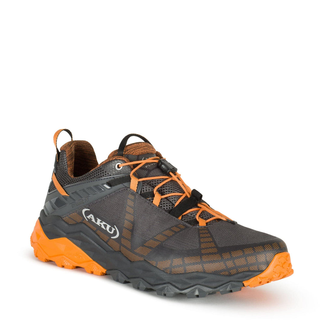 AKU Herren FlyrockWanderschuhe 45 EU Schwarz Orange, 45 EU Schwarz Orange