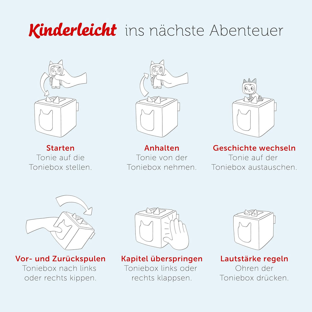 tonies Hörfiguren für Toniebox, Die Eule mit der Beule – Die kleine Eule singt und Tanzt. Das 2. Lie