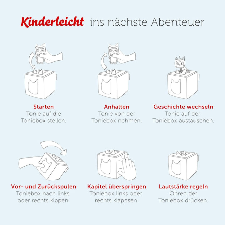 tonies Hörfiguren für Toniebox, Die Eule mit der Beule – Die kleine Eule singt und Tanzt. Das 2. Lie