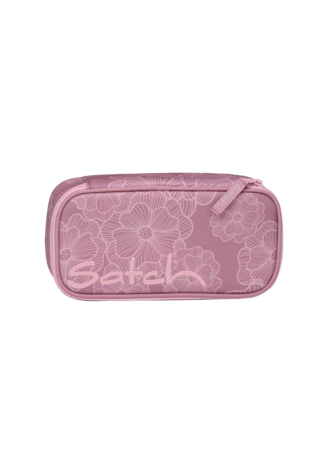 Satch Schlamperbox extra gross inkl. Trennfach Reissverschlussfach Stiftehalter Geodreieck Sichtfens